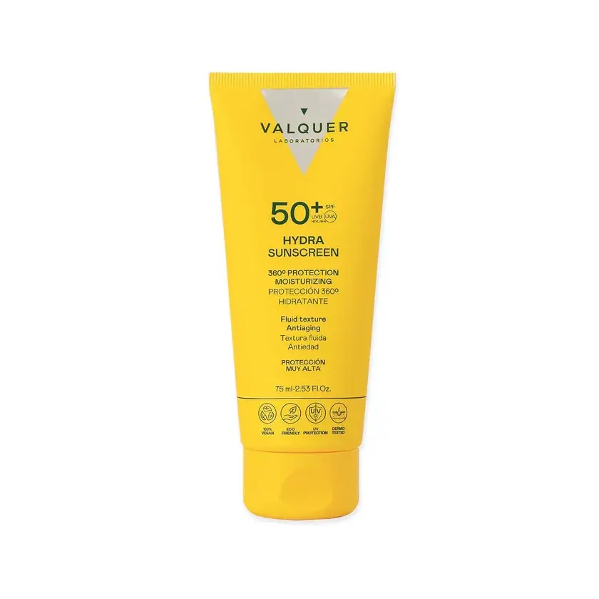 [1686] Crema Facial Hydra Sunscreen SPF 50+ 75ml Valquer