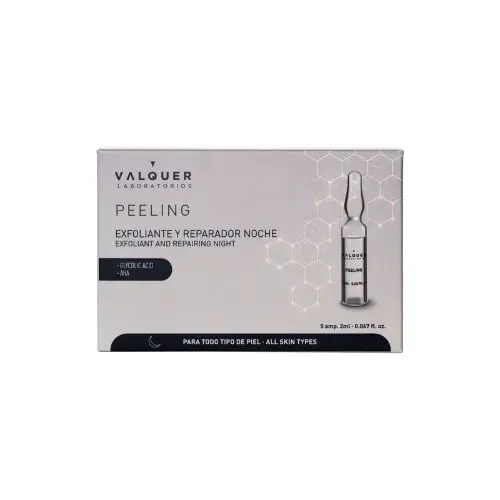 Ampolla Facial Peeling noche Valquer 5ud x 2ml