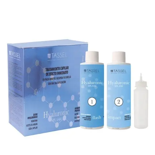 Tratamiento capilar Hyaluronic Splash 500 ml Tassel (16 servicios)