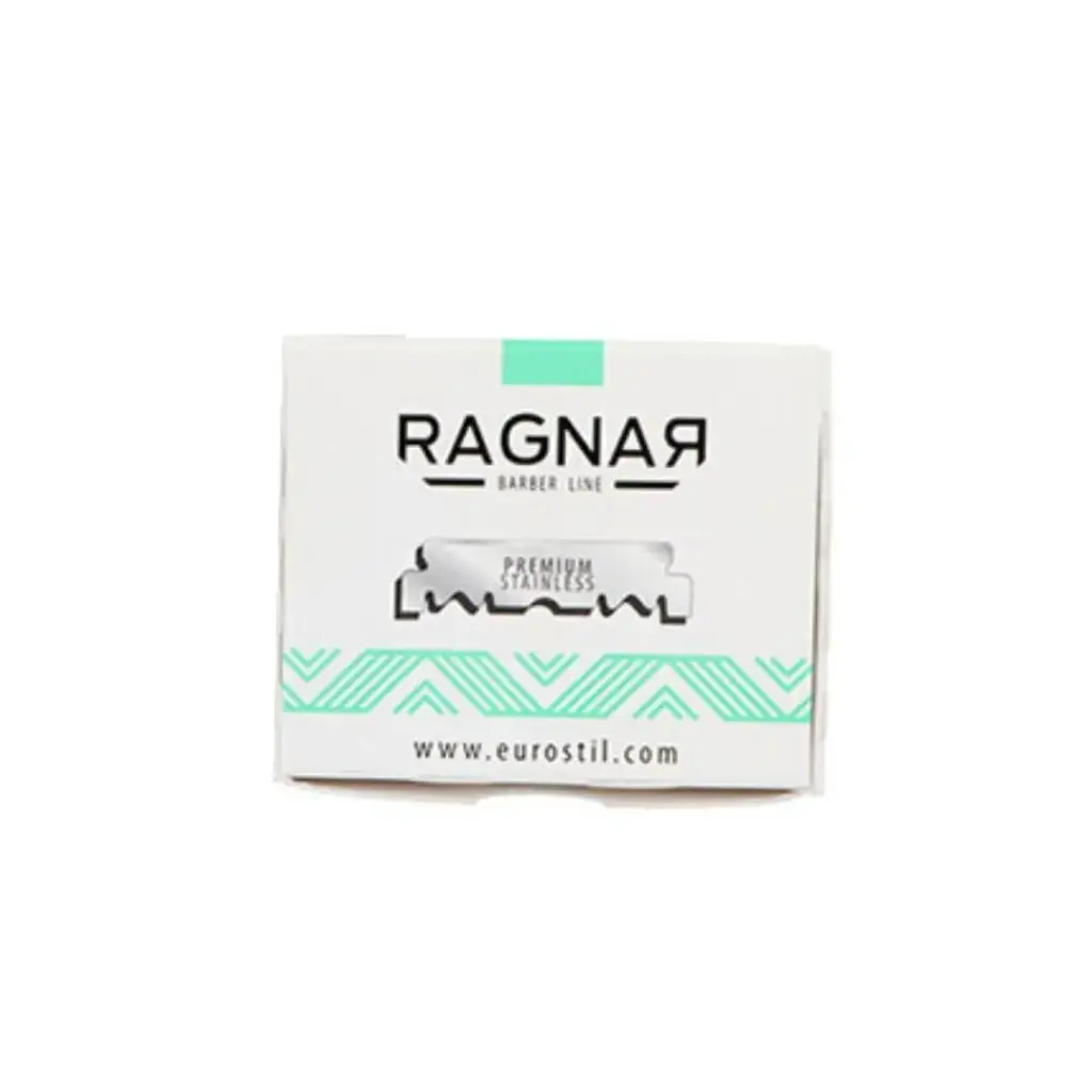 [390] Cuchilla Afeitar Ragnar media hoja platino 100 ud