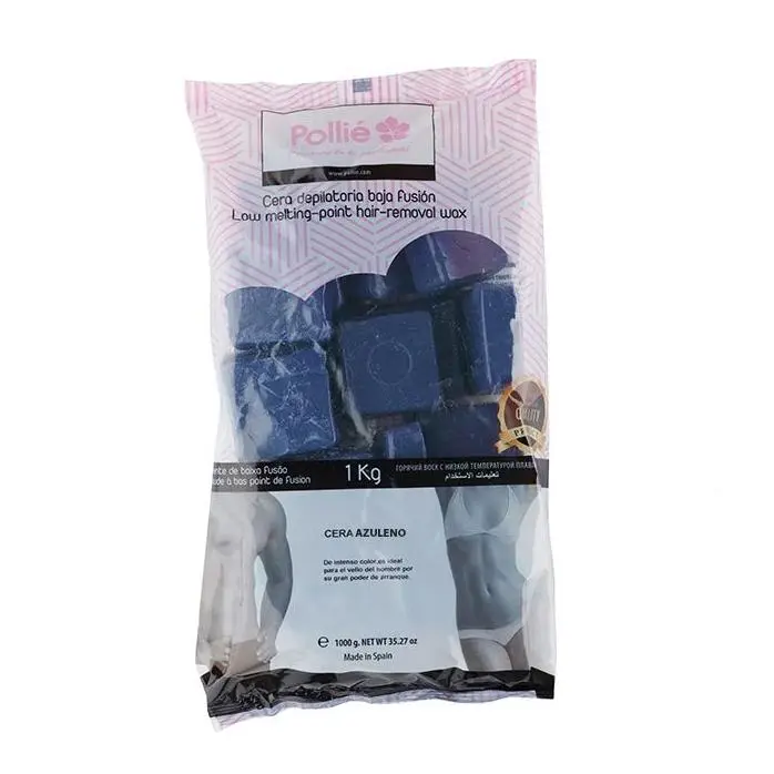[275] Cera caliente Pollié baja fusión azul premium 1.000g