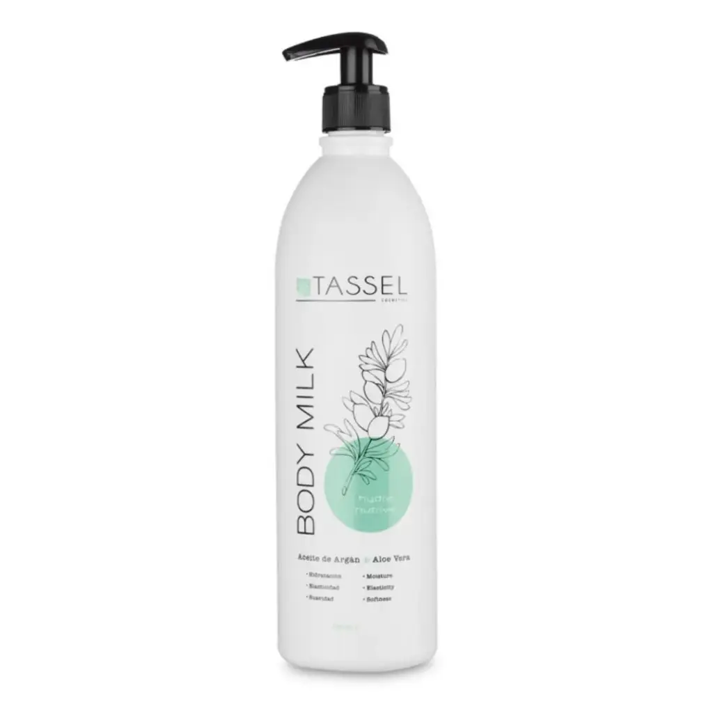 [1550] Leche hidratante Aloe y Argán Tassel 800ml