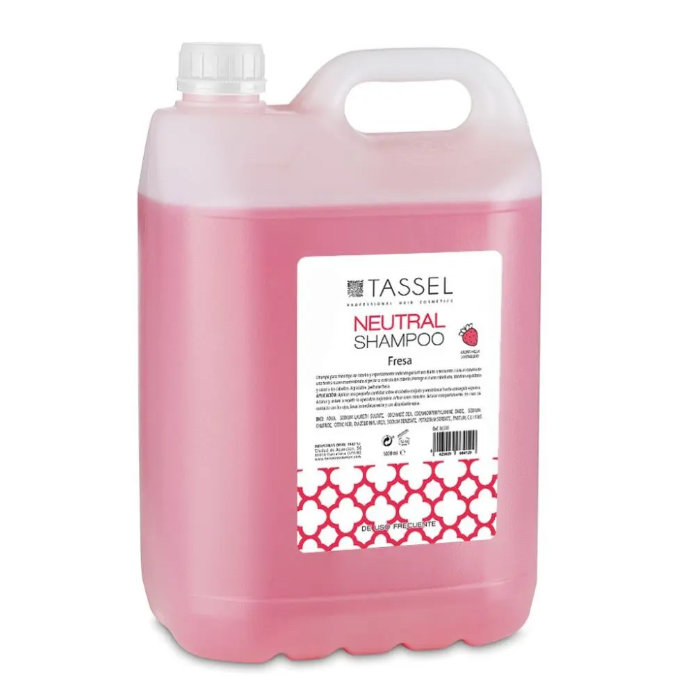 [250] Champú Tassel aroma Fresa garrafa 5 Litros