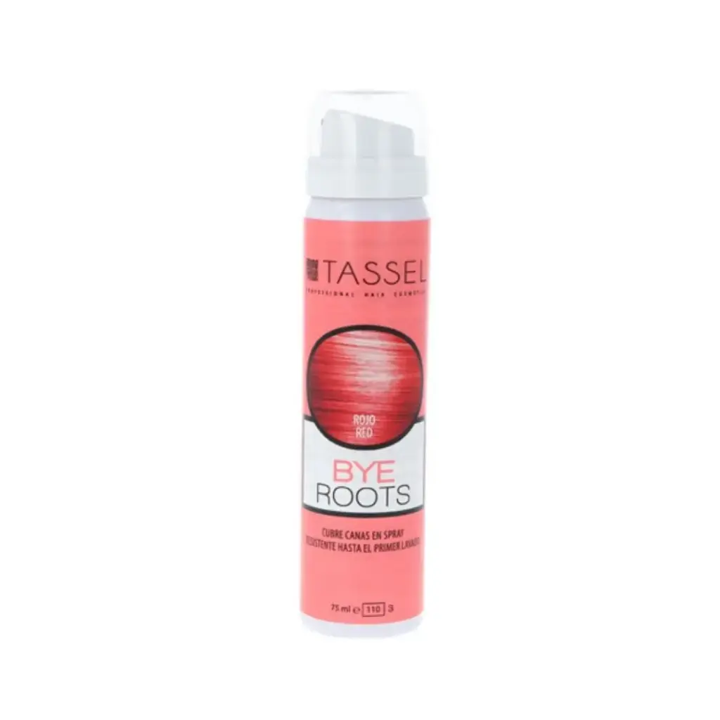 Cubre canas en spray rojo Tassel 75ml