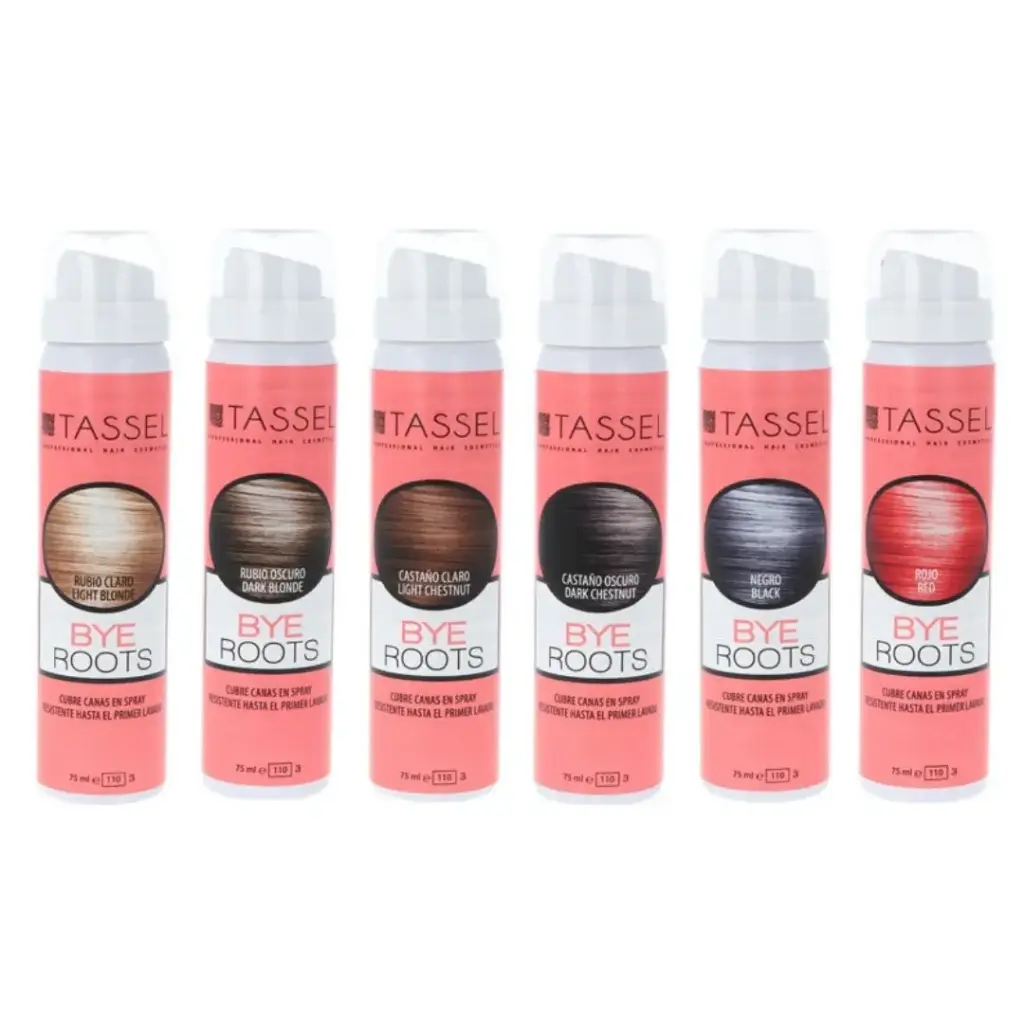 [1505] Cubre canas en spray Tassel 75 ml - Pack 6 tonos