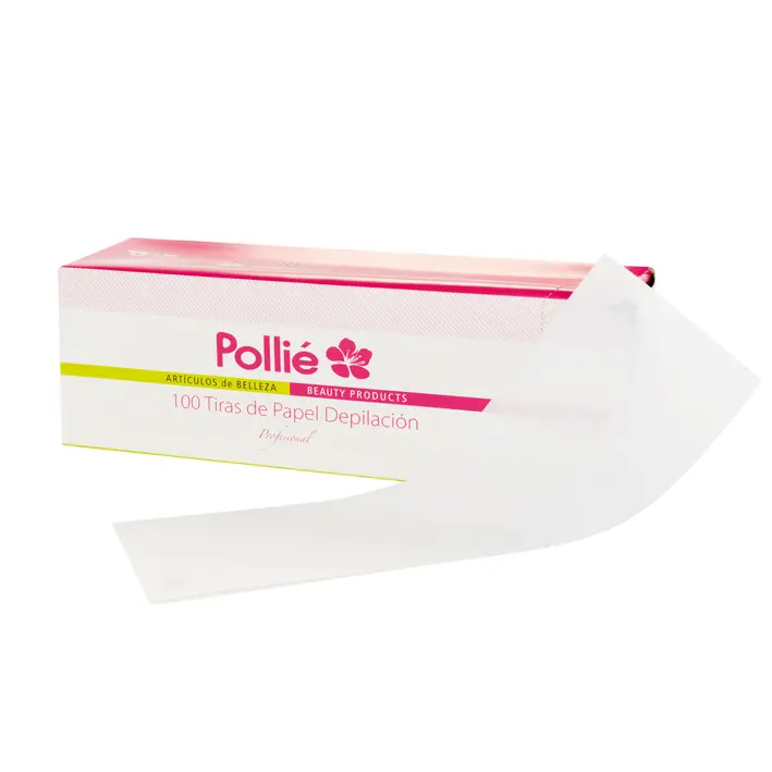 [450] Bandas depilación Pollié caja dispensadora 100 ud