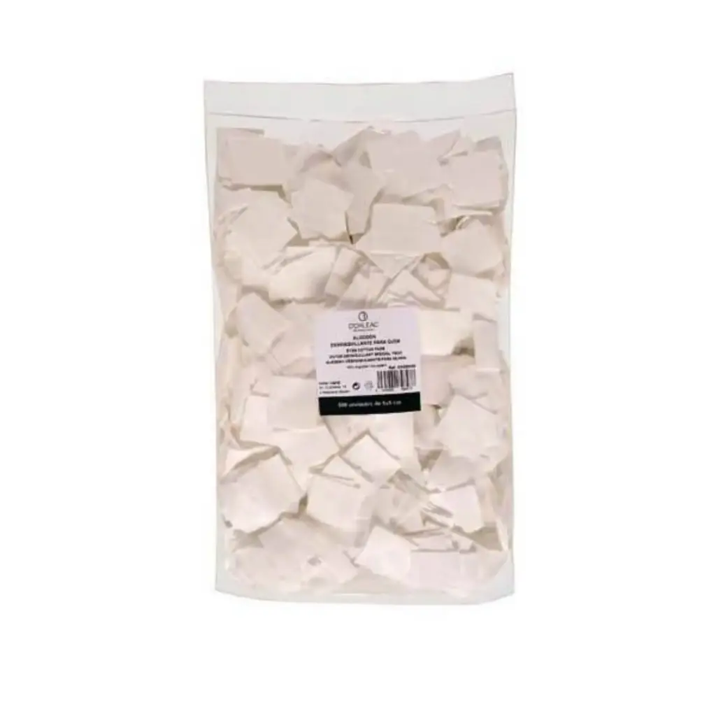 Algodón desmaquillante para ojos bolsa 500 unidades