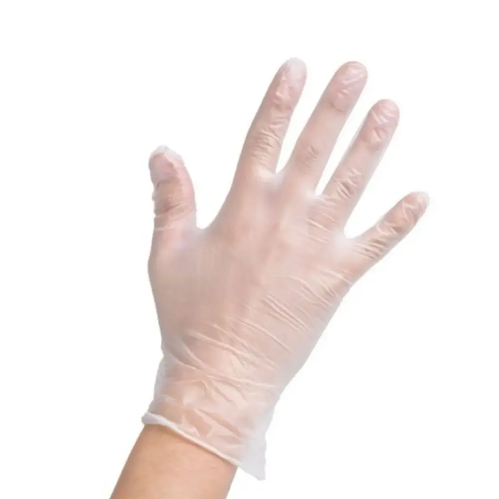 Guantes Vinilo sin polvo talla S 100 unidades