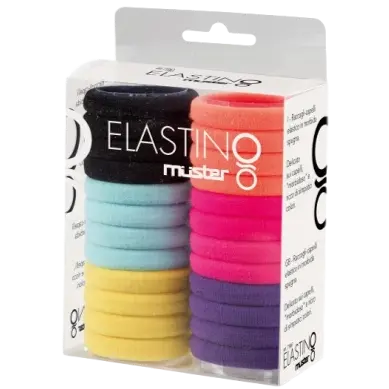 Goma suave tejido rizado Muster colores 24 unidades