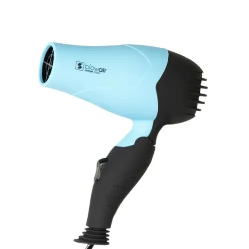 Secador plegable viaje Mini Blow Air Pocket azul