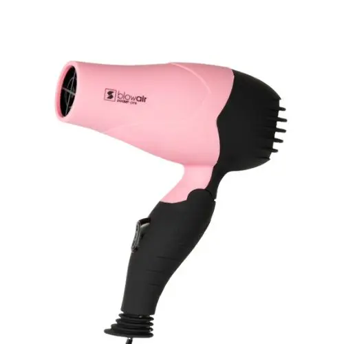 Secador plegable viaje Mini Blow Air Pocket rosa