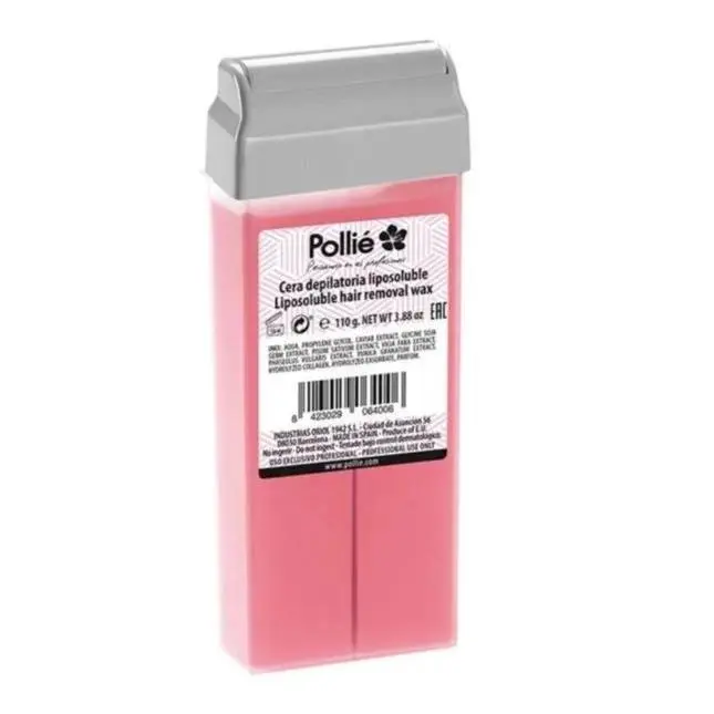 [459] Cera rosa Pollié cartucho roll-on premium 110g