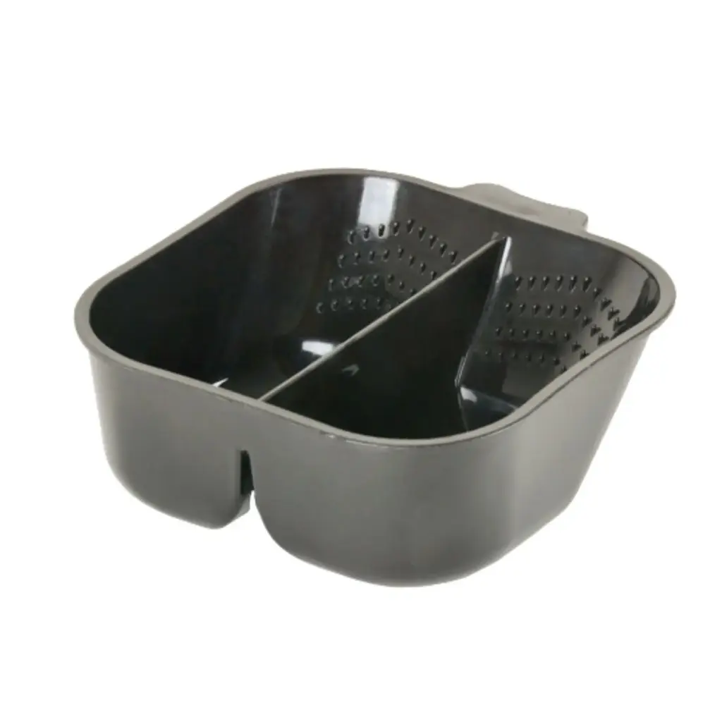 Bol Mezclador tinte doble con asa negro 700ml