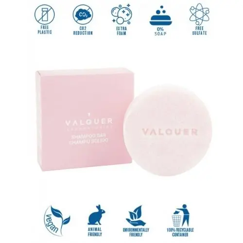 [1393] Champú sólido para cabello seco Valquer Petal 50g