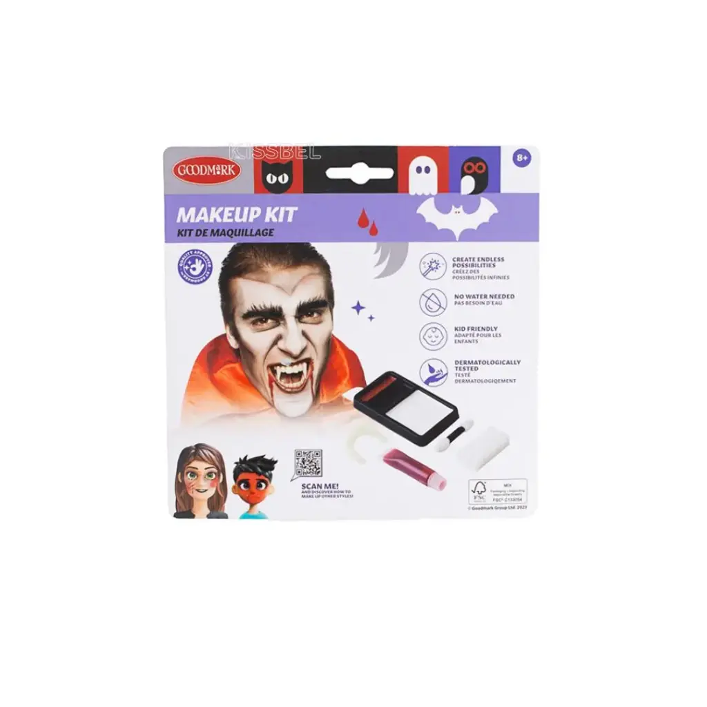 [1083] Maquillaje Halloween Vampiro