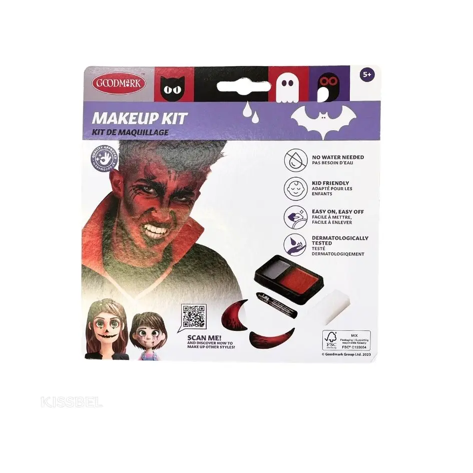 [1084] Maquillaje Halloween Diablo