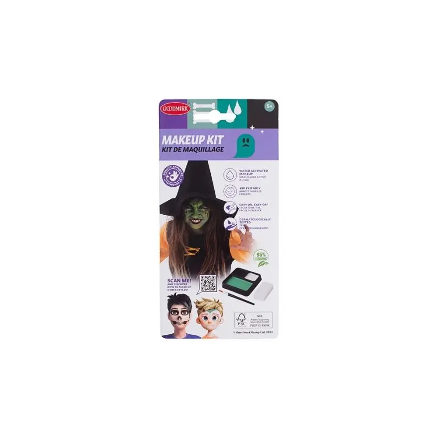 [1087] Maquillaje Halloween mini kit de bruja