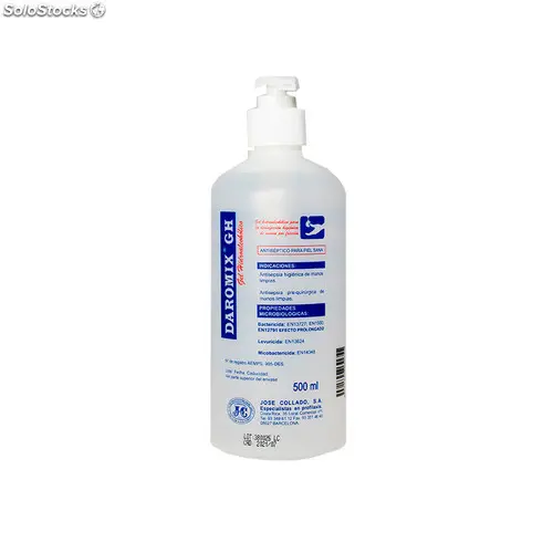 Gel hidroalcohólico Daromix 500ml