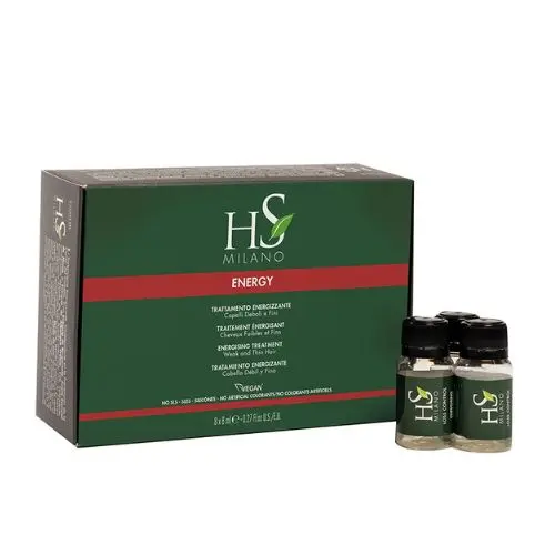 Tratamiento Energy cabello caída HS Milano 8udx8ml