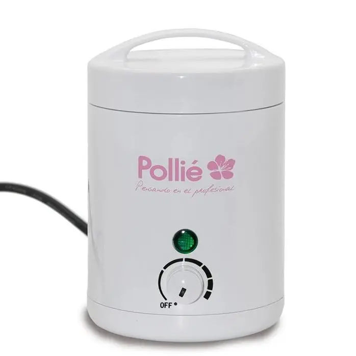 [478] Fusor cera Pollié pequeño termostato 125ml blanco