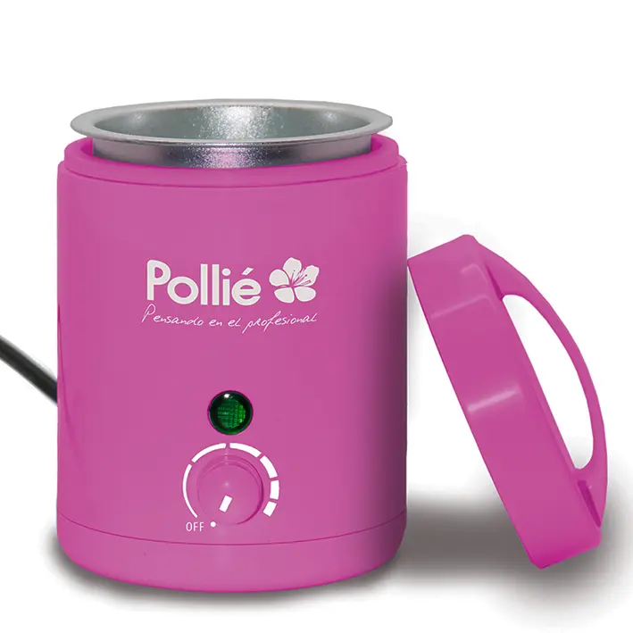 [479] Fusor cera Pollié pequeño termostato 125ml fucsia