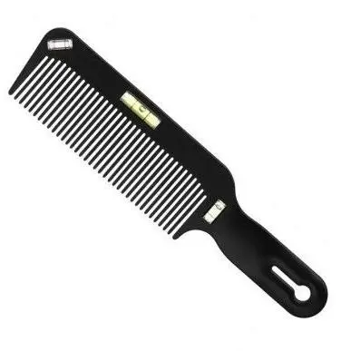 Peine de Corte Eurostil con niveles color negro