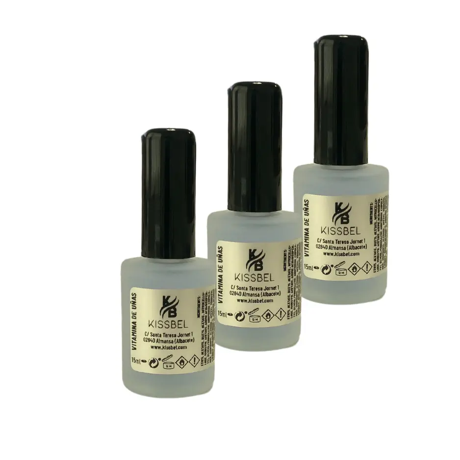 Tratamiento con Vitaminas para uñas Kissbel 15ml