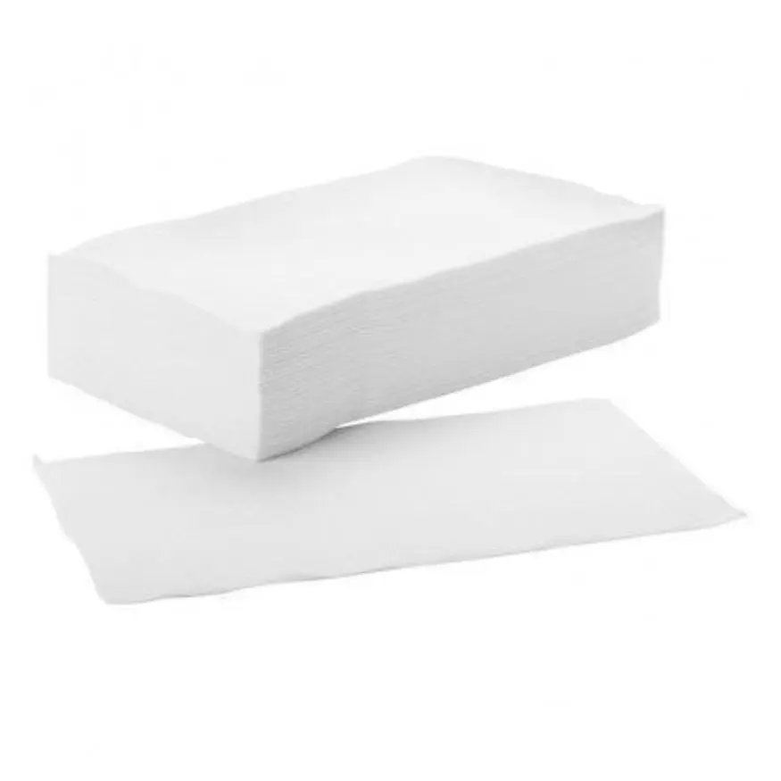 Toalla Spunlace blanco 40x80cm paquete 100 unidades