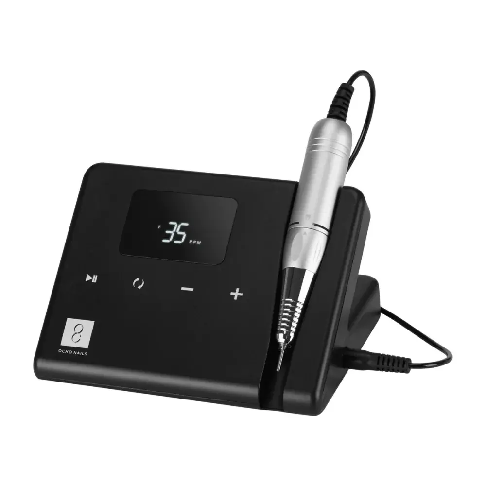 Torno Profesional manicura y pedicura Ocho negro 35.000rpm