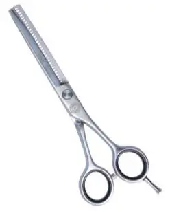 [1768] Tijera esculpir Cosmo 6" acero inoxidable mate hoja convexa