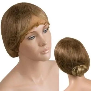 Gorro de noche sin cinta castaño claro