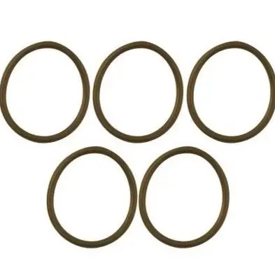 Goma Coletero de silicona marrón 5 unidades