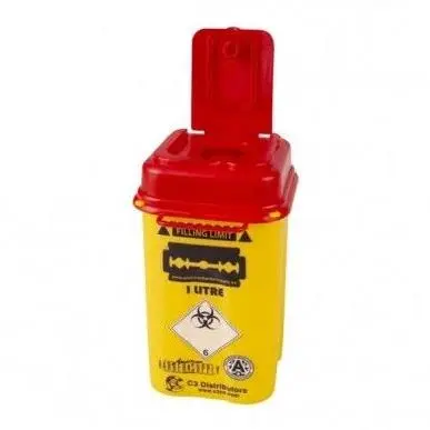 [1912] Contenedor para desechar cuchillas de 1litro