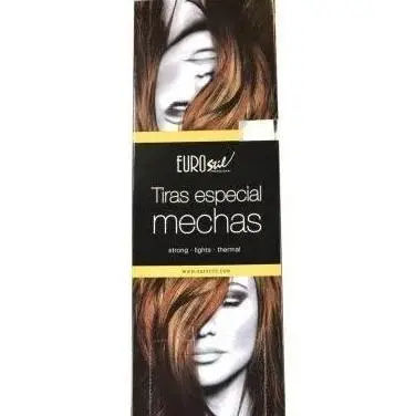 [1812] Tiras Térmicas para mechas color oro 200 unidades
