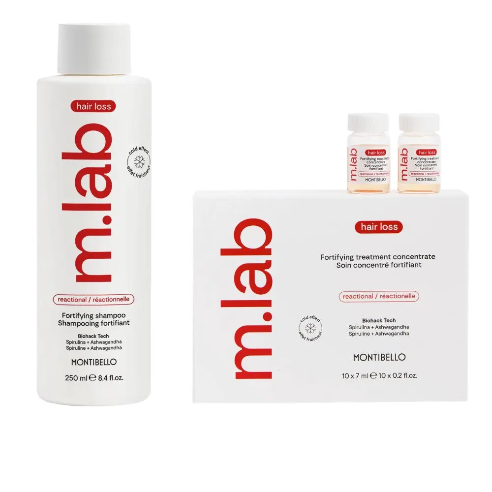 [3012] m.lab tratamiento caída Montibello | tratamiento fortificante concentrado