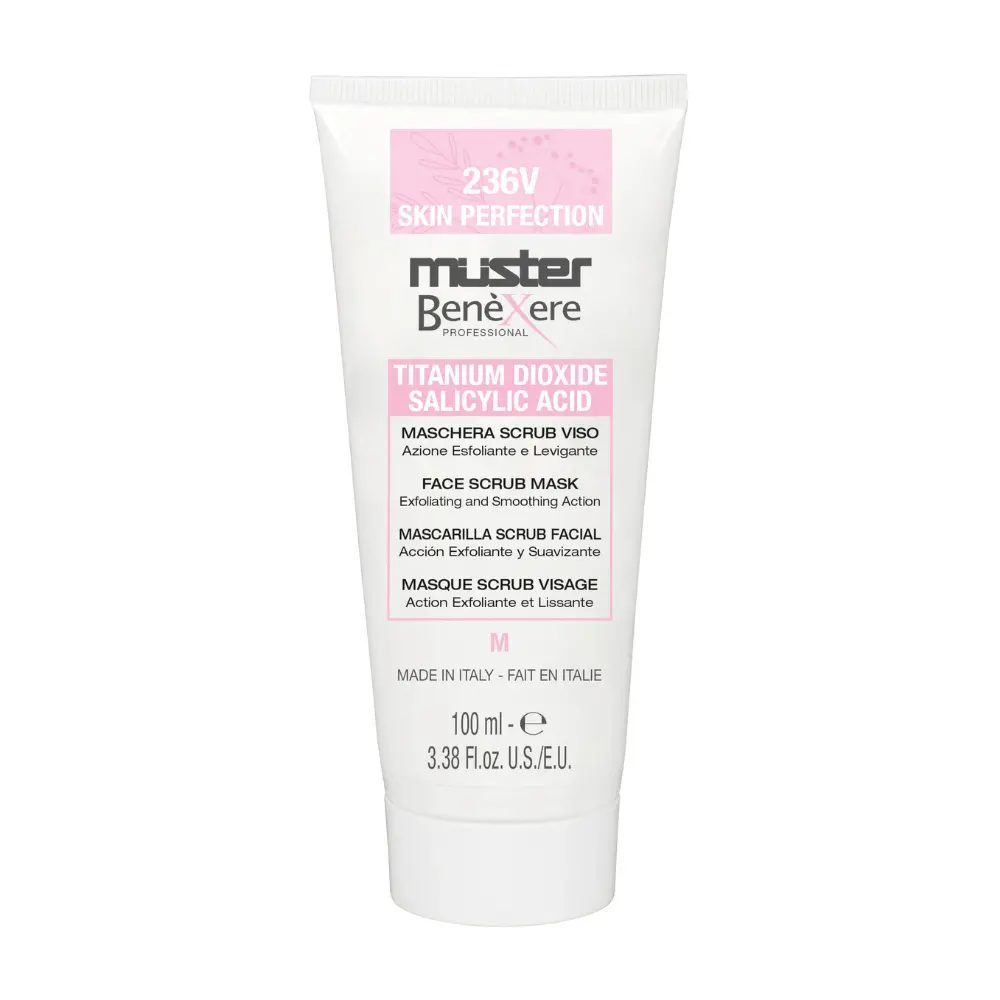 [2083] Mascarilla Scrub Facial Benexere acción exfoliante y suavizante 100ml