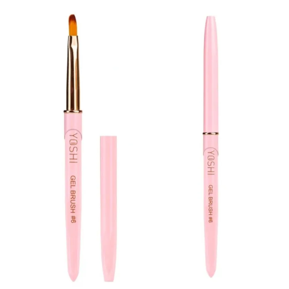 [3199] Pincel Yoshi para construcción uñas de gel nº 6